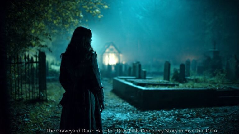 The Graveyard Dare: Haunted Grey Falls Cemetery Story in Riverkin, Ohio
