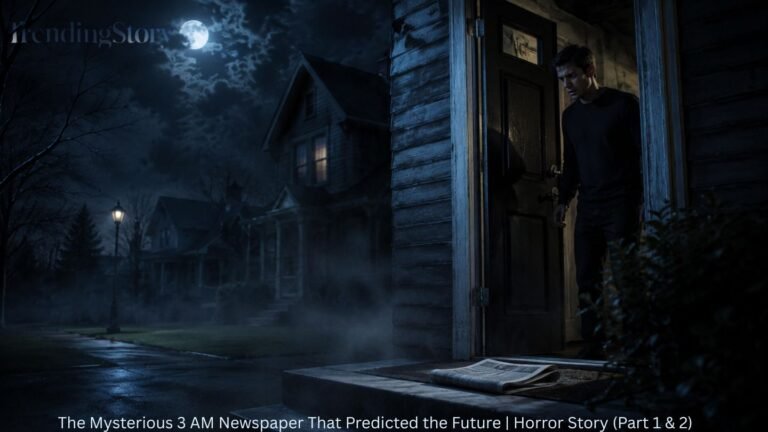 The Mysterious 3 AM Newspaper That Predicted the Future | Horror Story (Part 1 & 2)