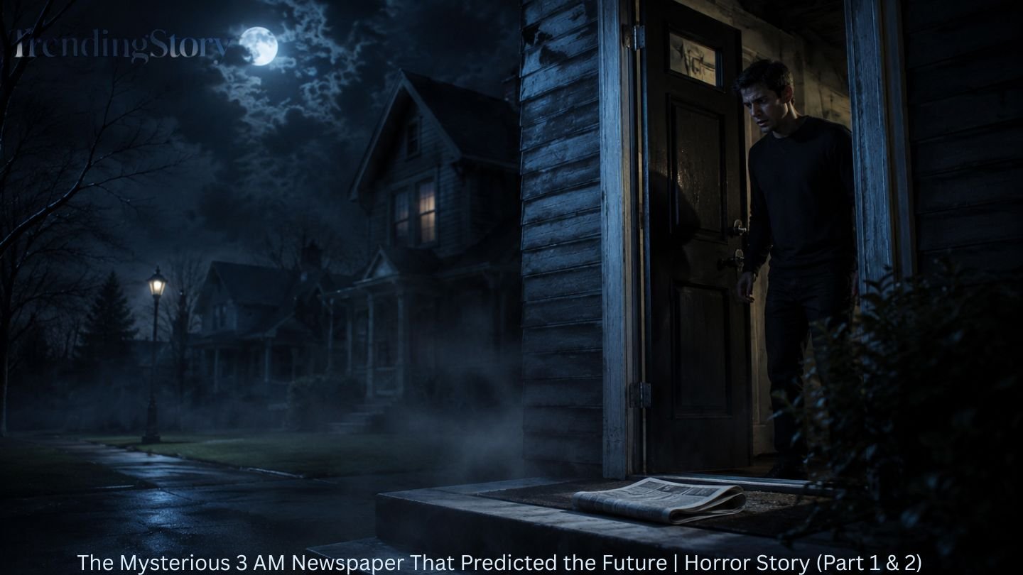 The Mysterious 3 AM Newspaper That Predicted the Future | Horror Story (Part 1 & 2)